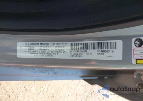 2013 Chrysler 200 Touring from USA, damaged, VIN 1C3CCBBB7DN612076